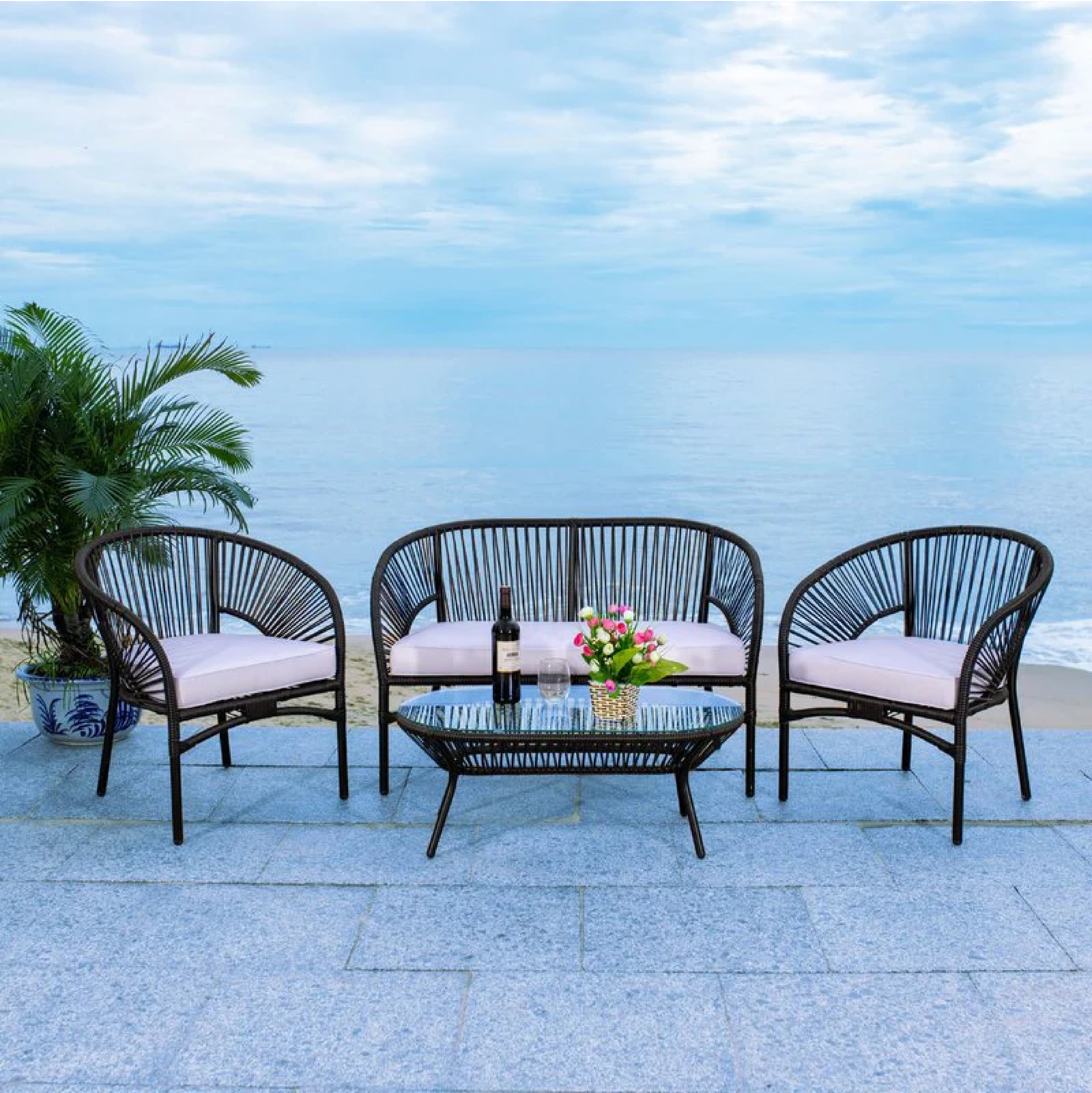 AMEDEA OUTDOOR SOFA SET