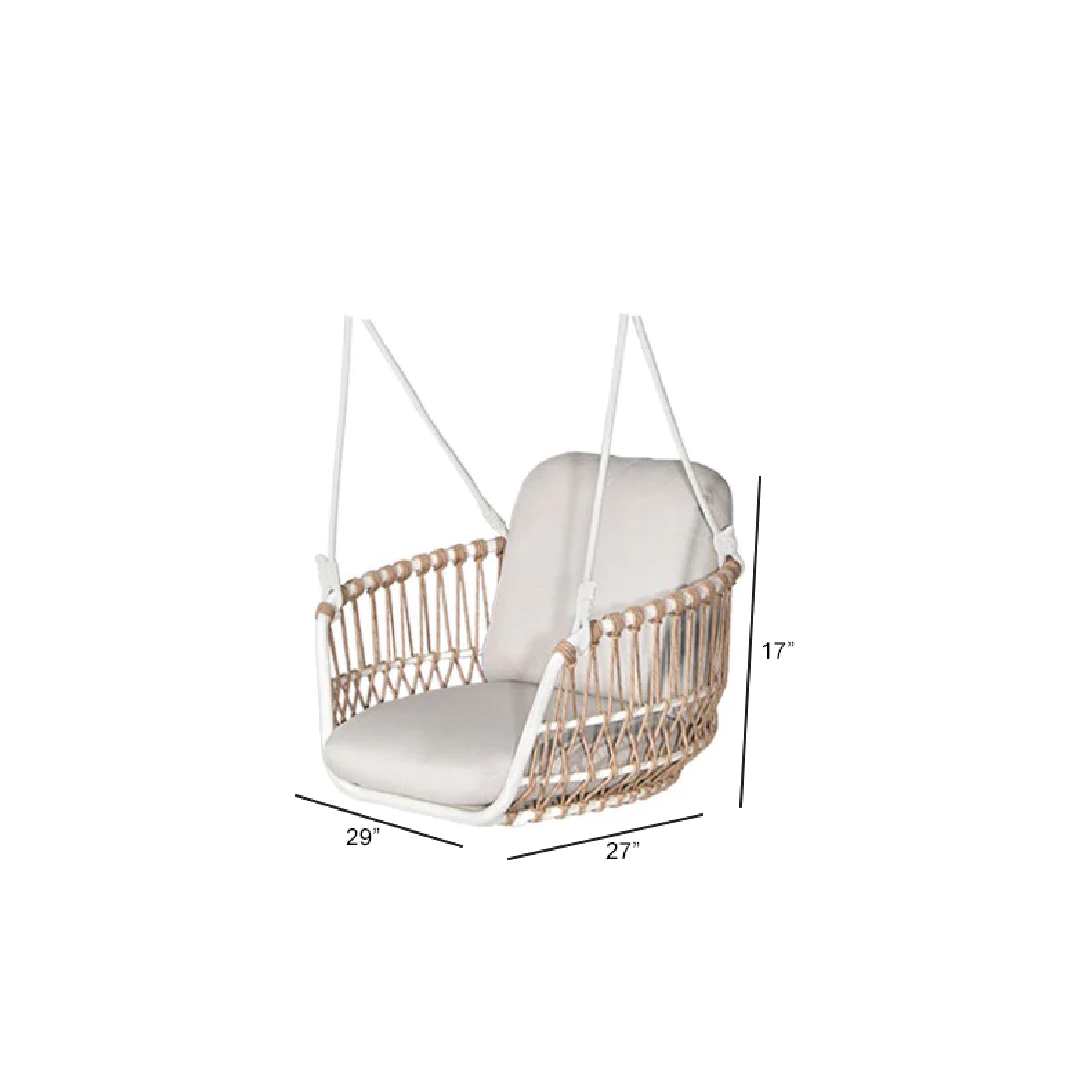 TRESSO SINGLE SEATER HANGING SWING