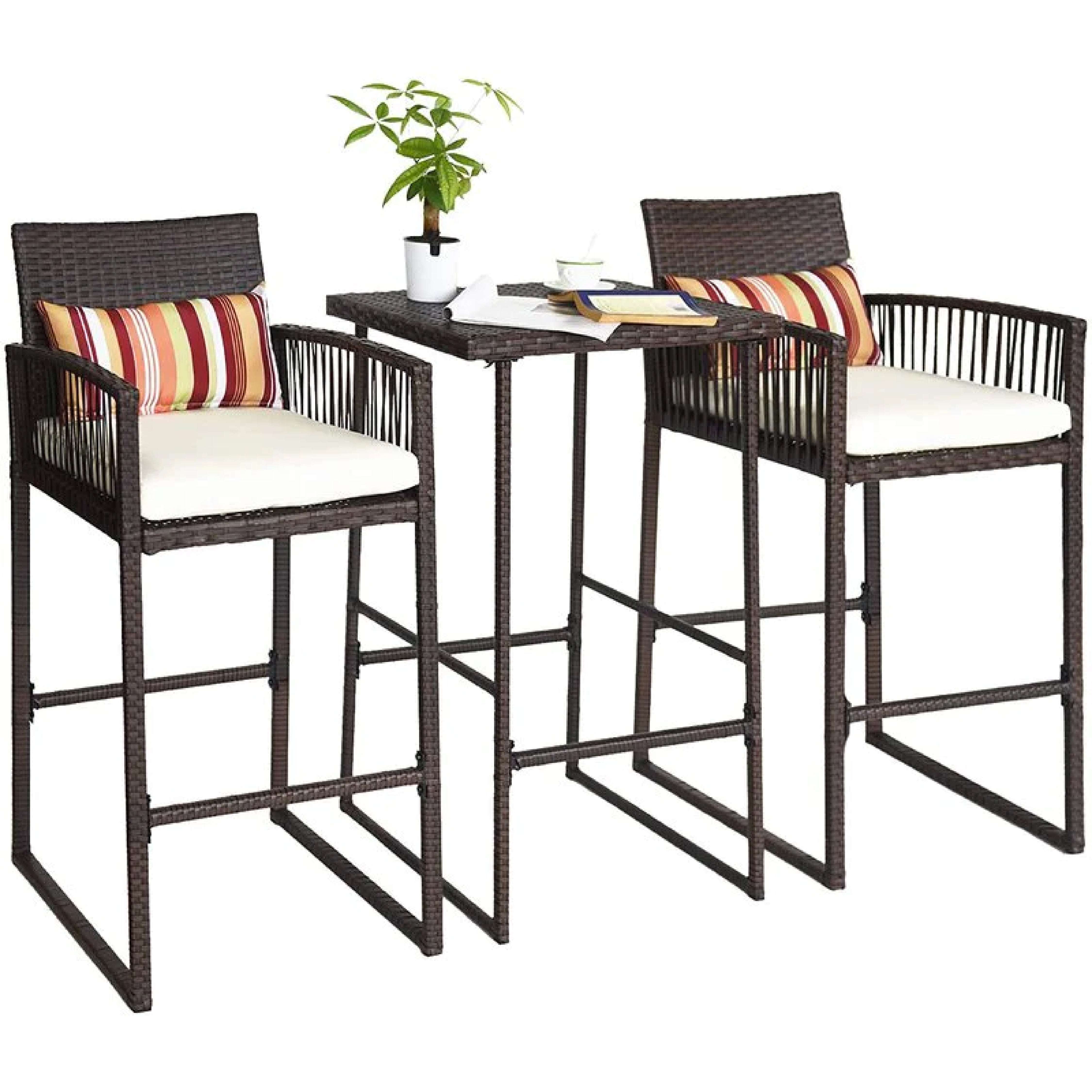 ERCOLE OUTDOOR PATIO BAR SETS