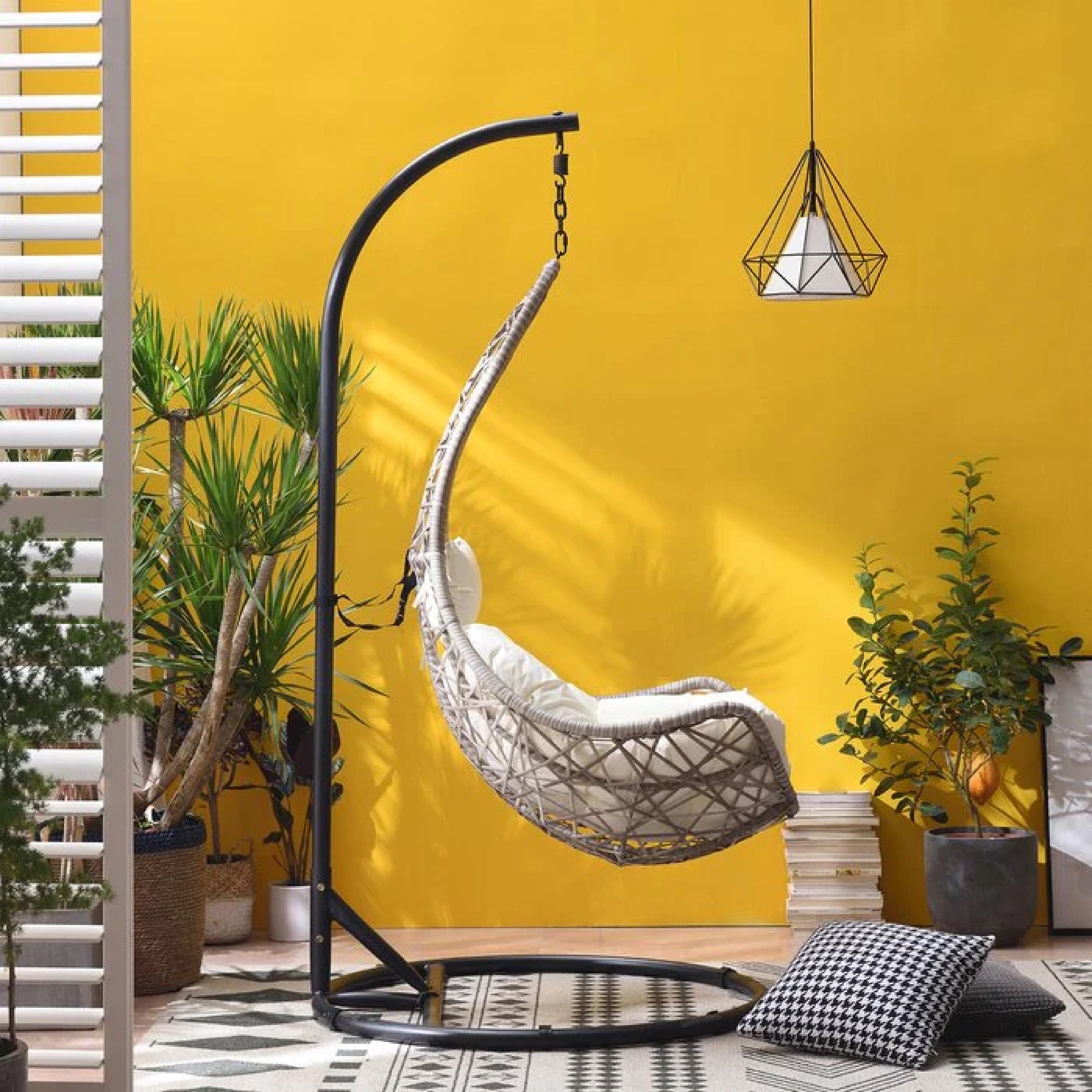 ANASTASIO SINGLE SEATER HANGING SWING