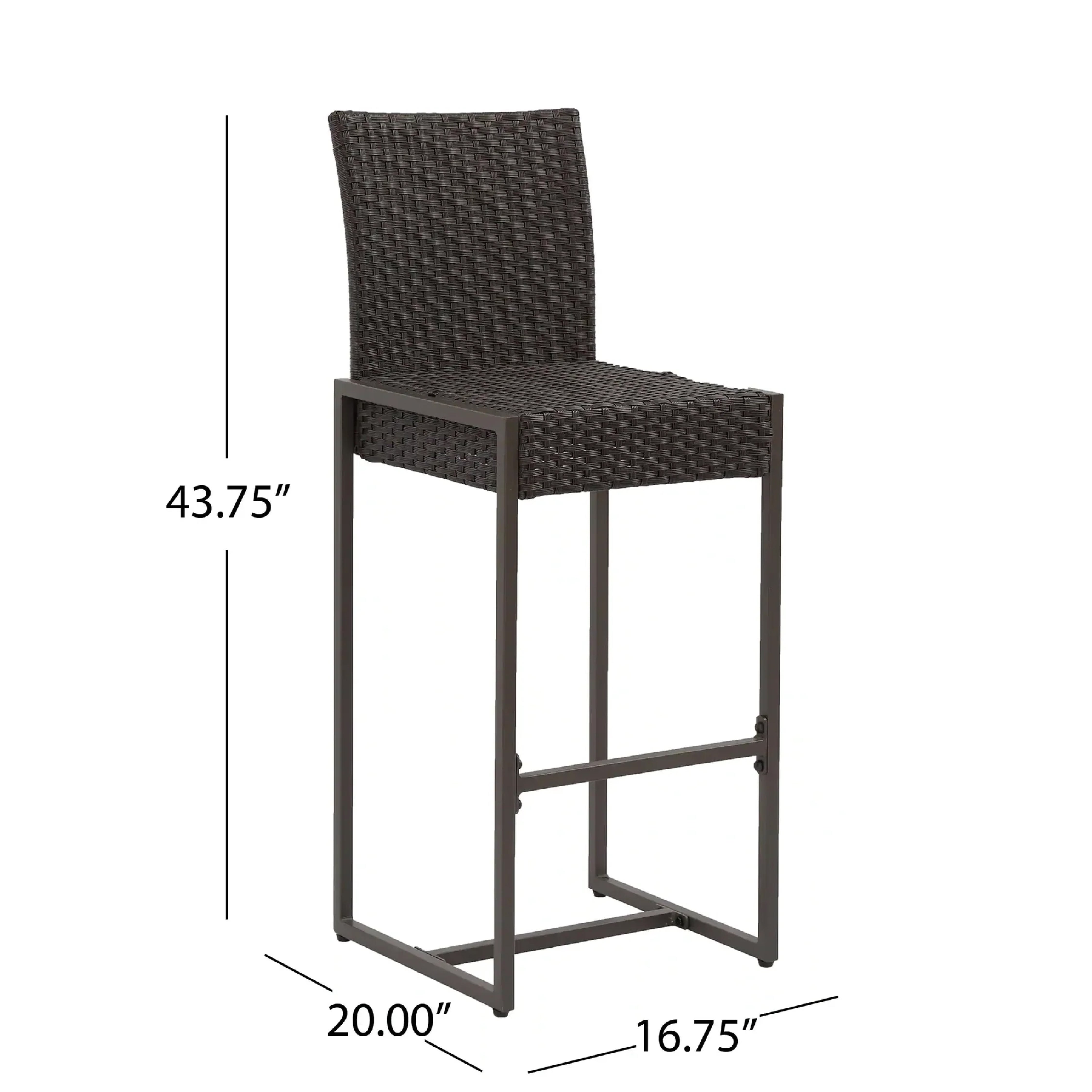 LADANZA OUTDOOR PATIO BAR CHAIR