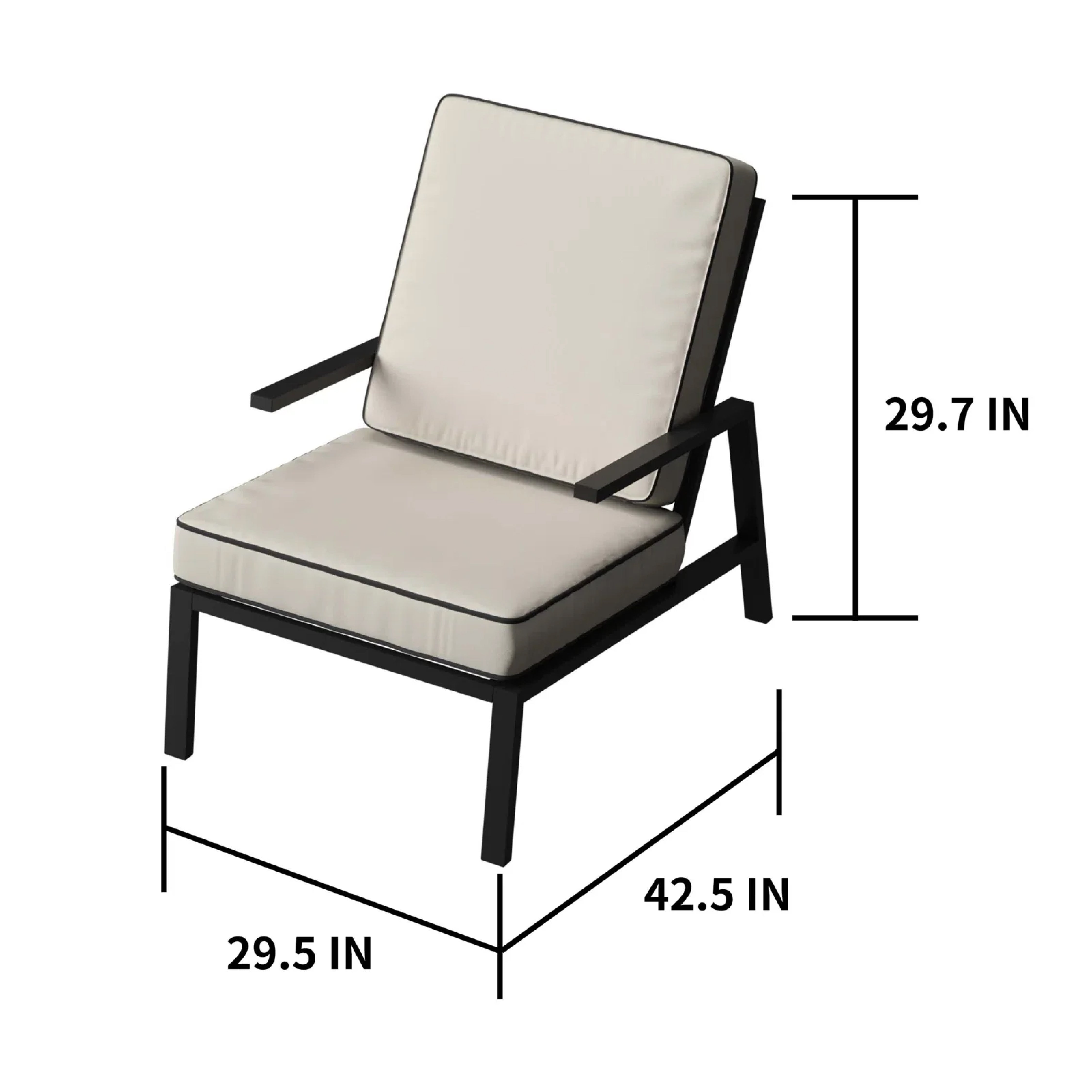 ARCHIE OUTDOOR PATIO SEATING SET