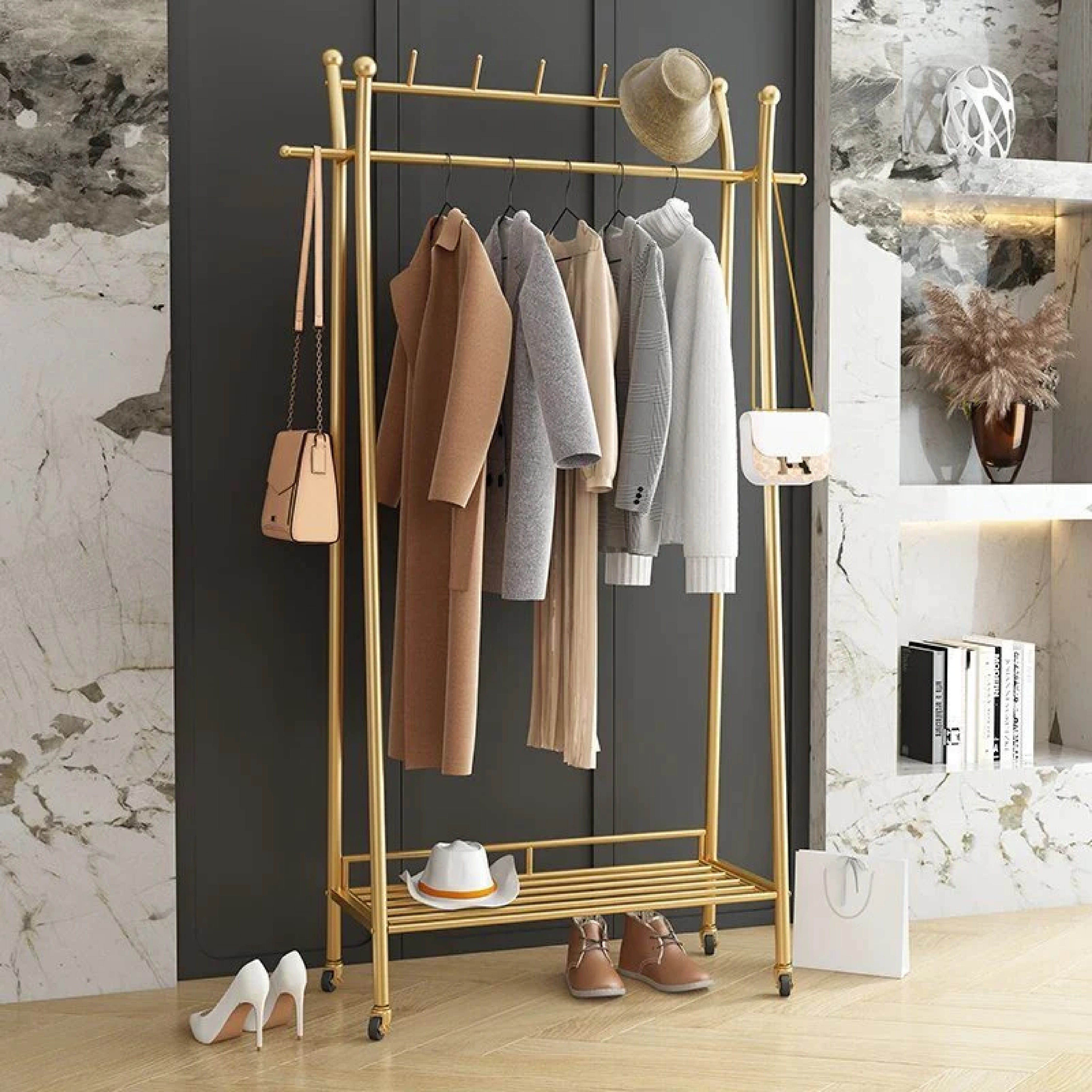 Armoire Clothes Hanging Stand