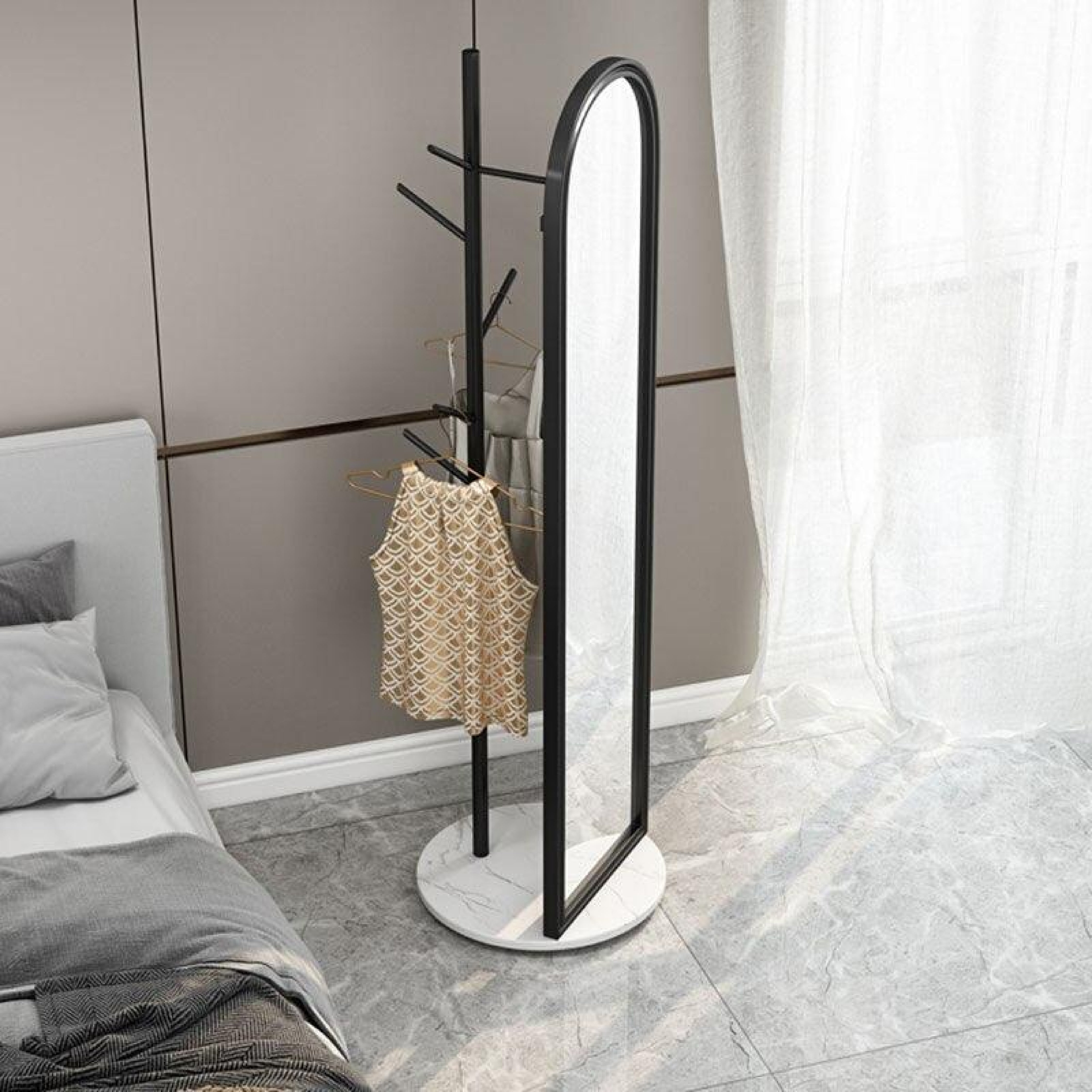 Nordic Mirror Clothes Rack