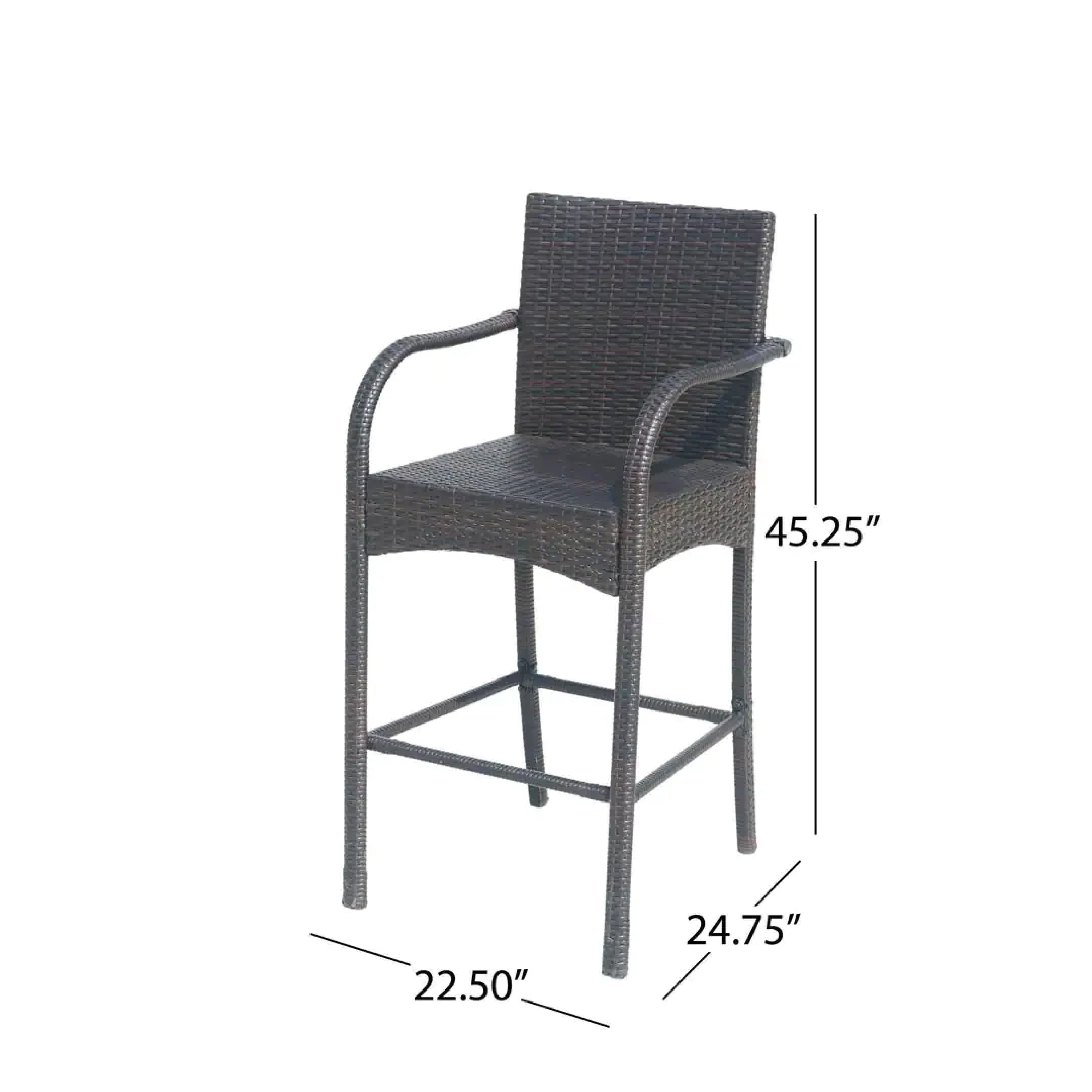 GIAN OUTDOOR PATIO BAR CHAIR