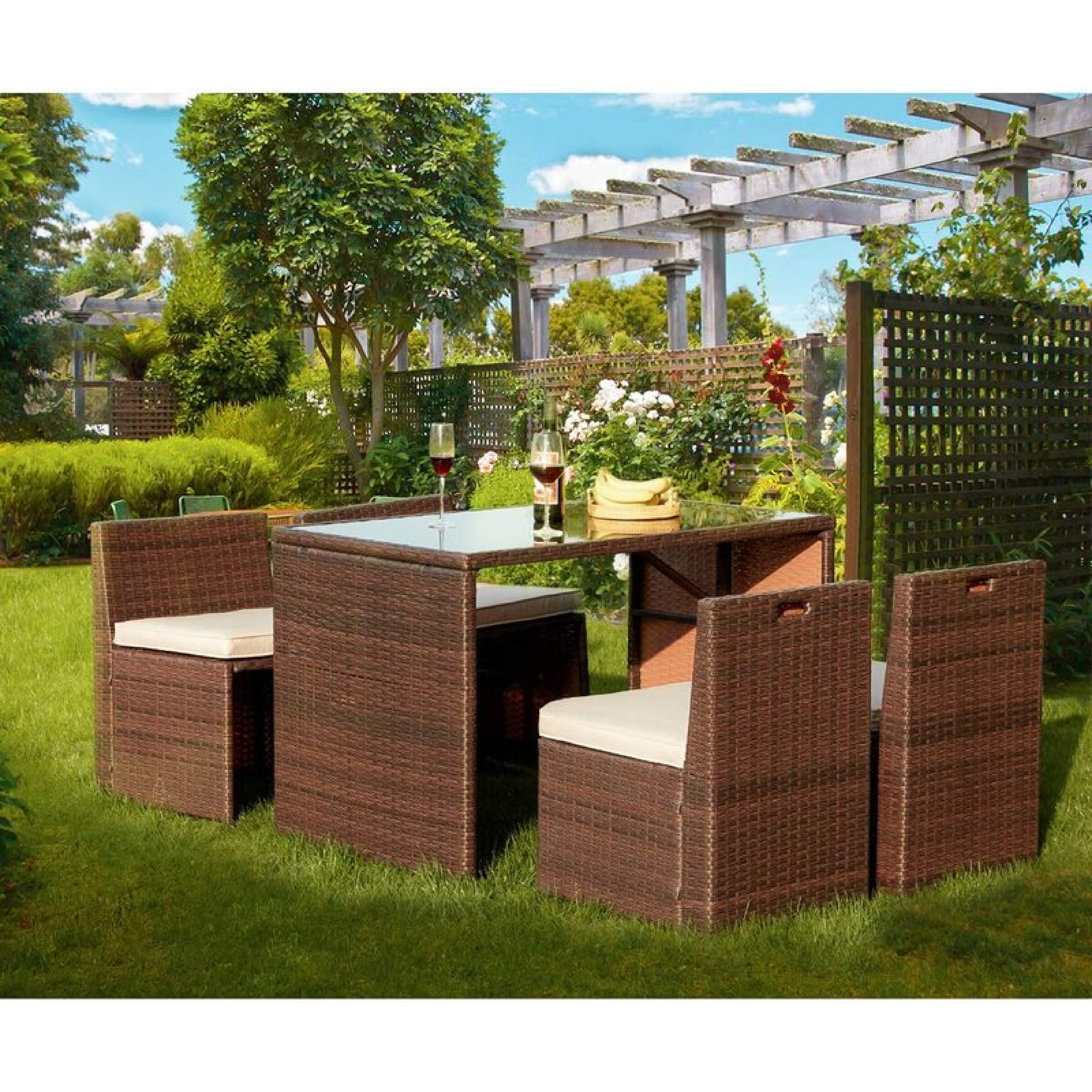 GRECO OUTDOOR PATIO DINING SET