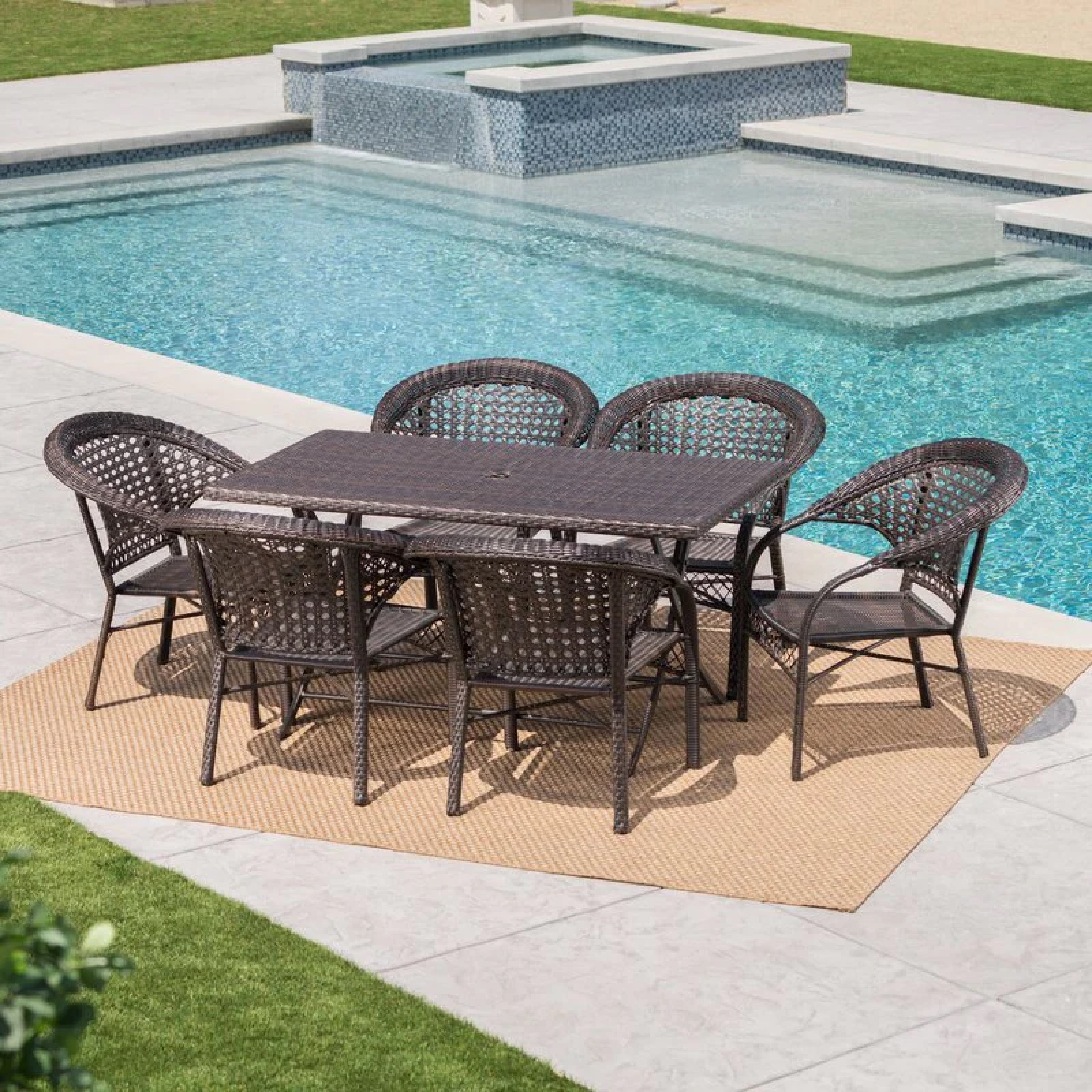 SABBATINI OUTDOOR PATIO DINING SET