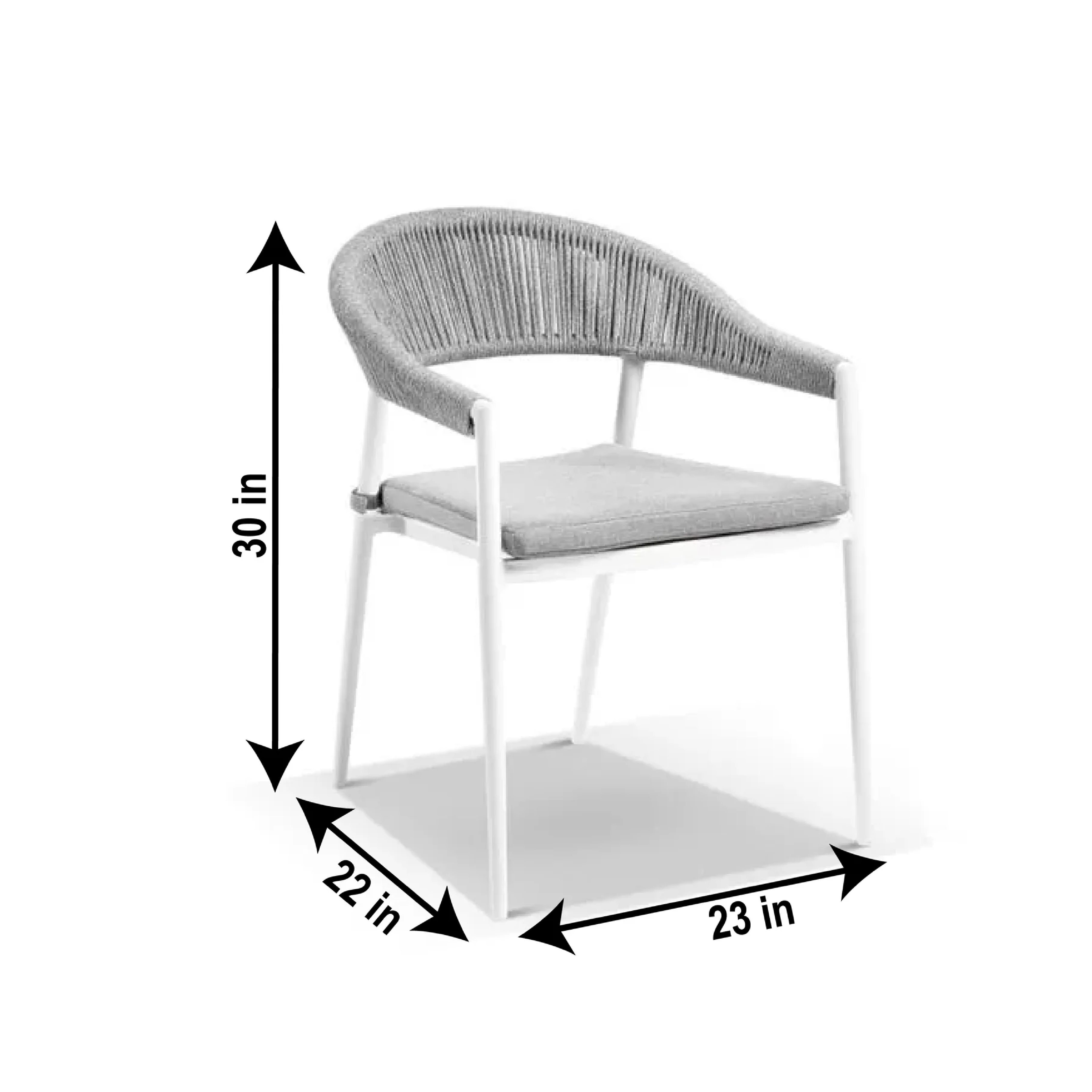 OUTRE OUTDOOR PATIO SEATING SET