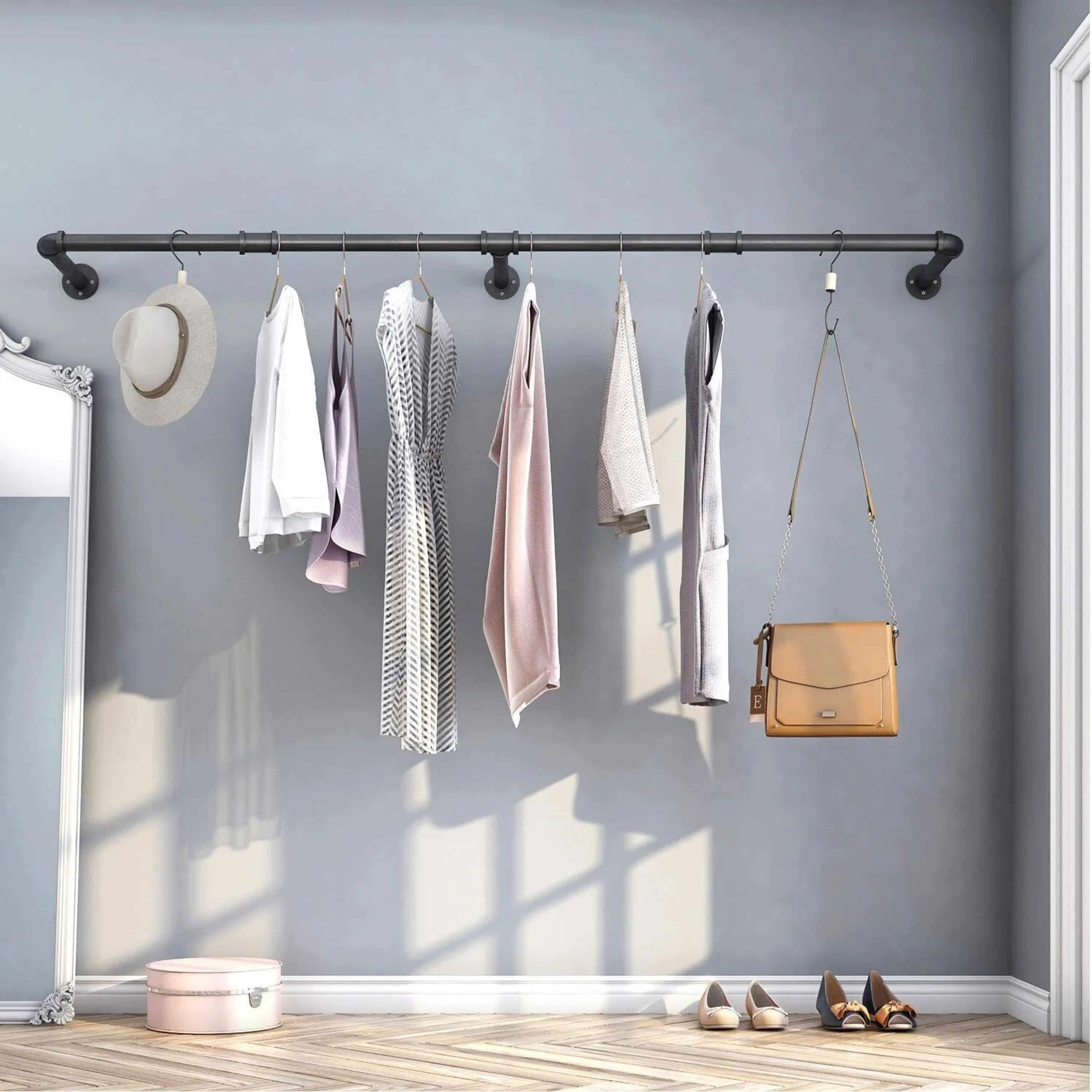 Birch Clothes Rail