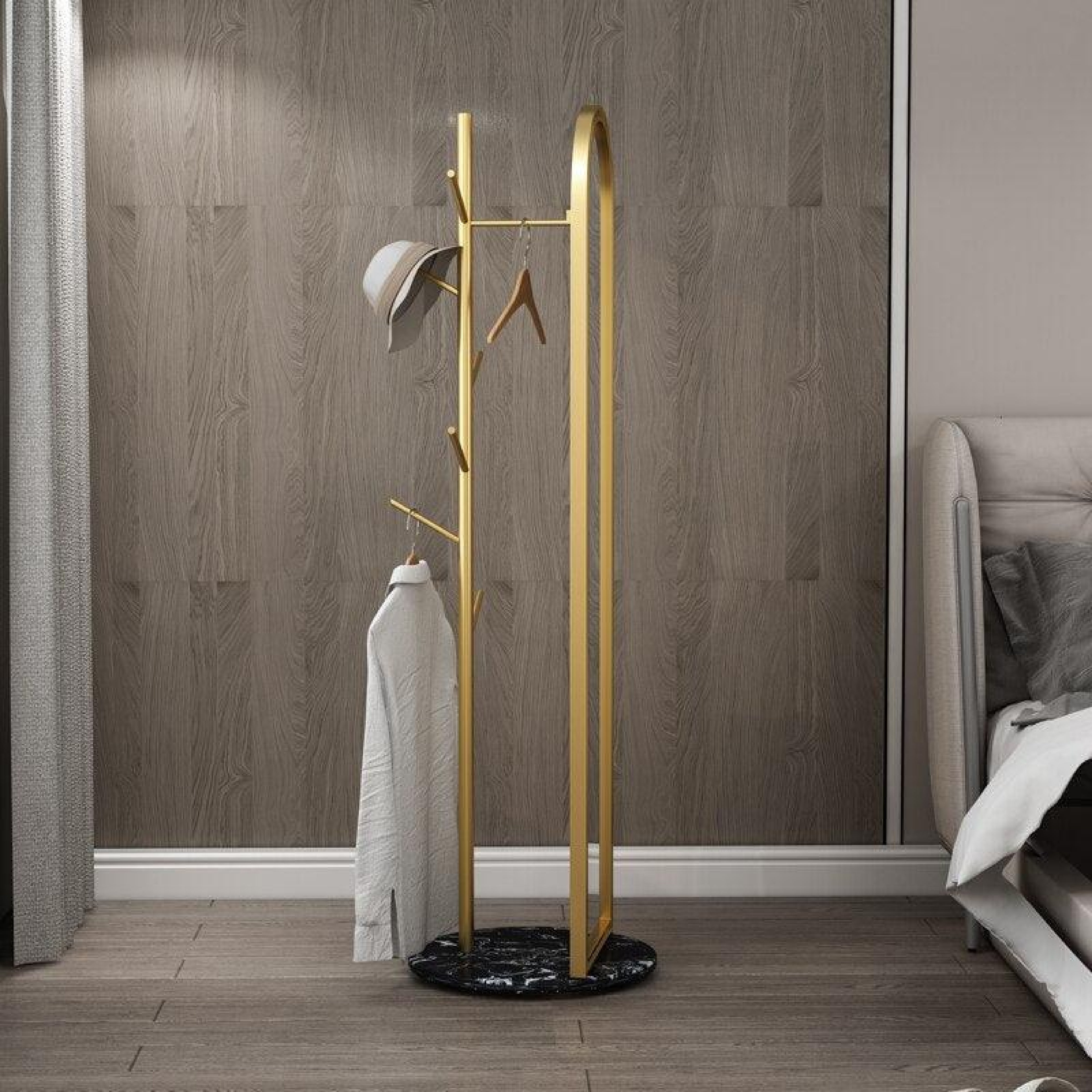 Nordic Mirror Clothes Rack