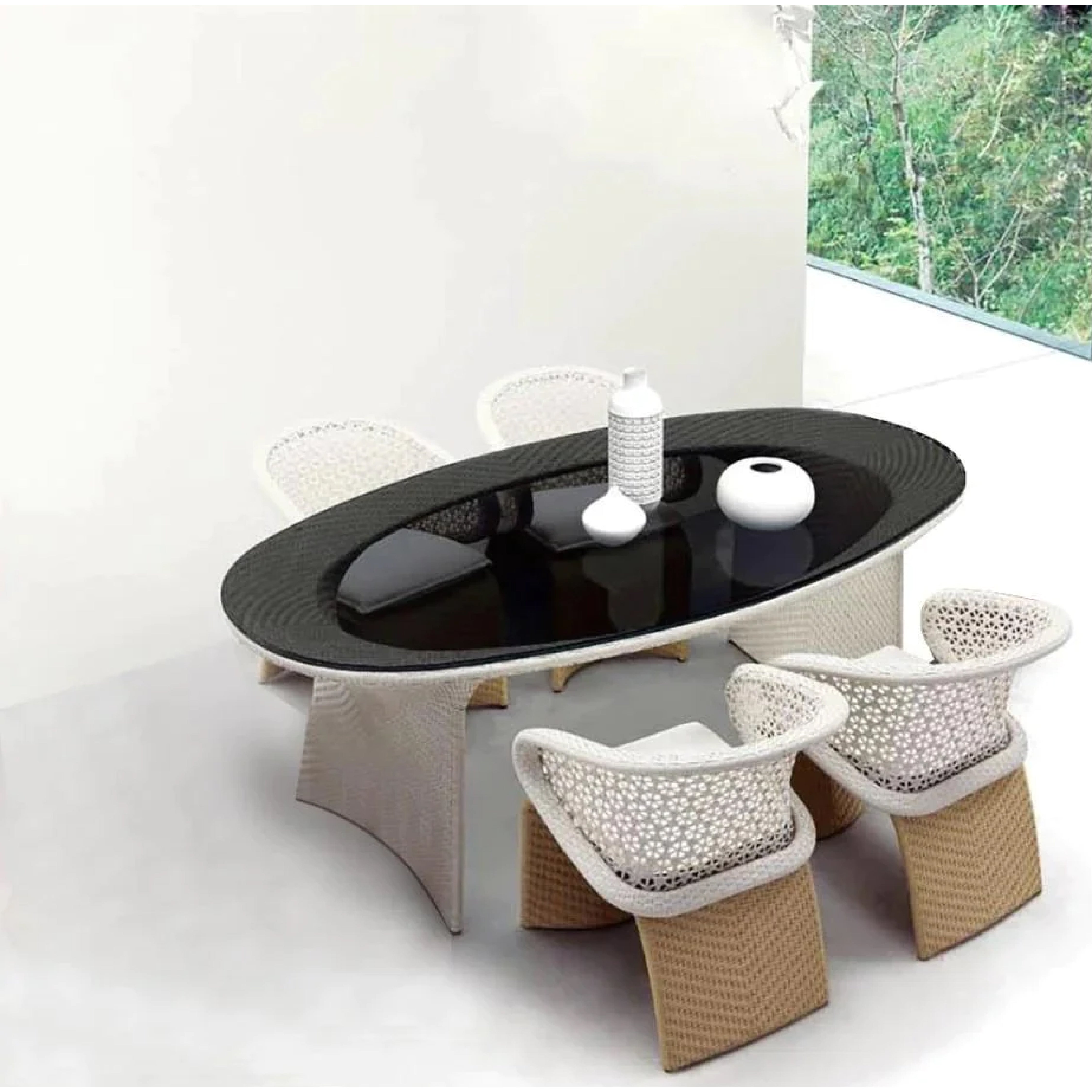 HOMELA OUTDOOR PATIO SEATING SET