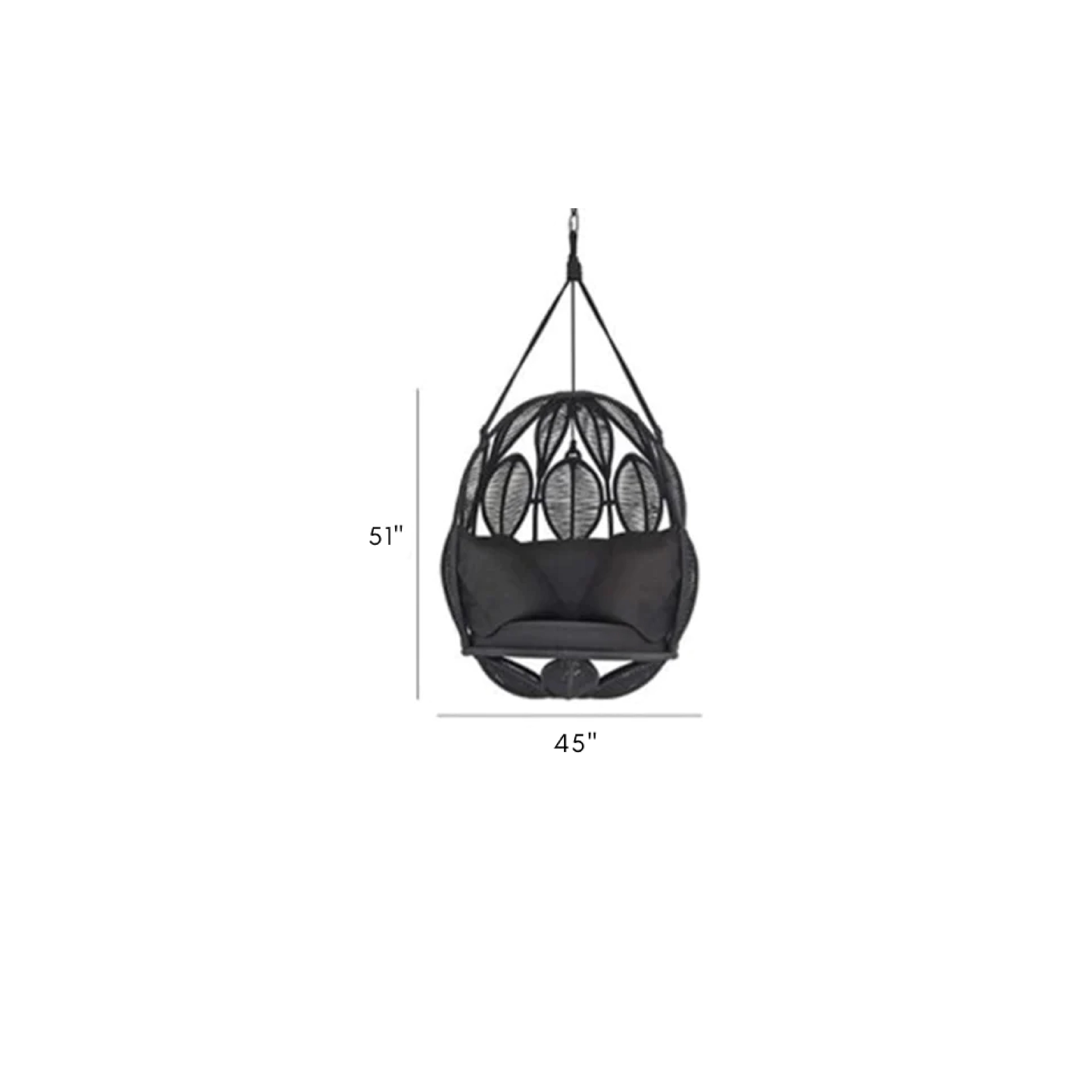 TASSE SINGLE SEATER HANGING SWING