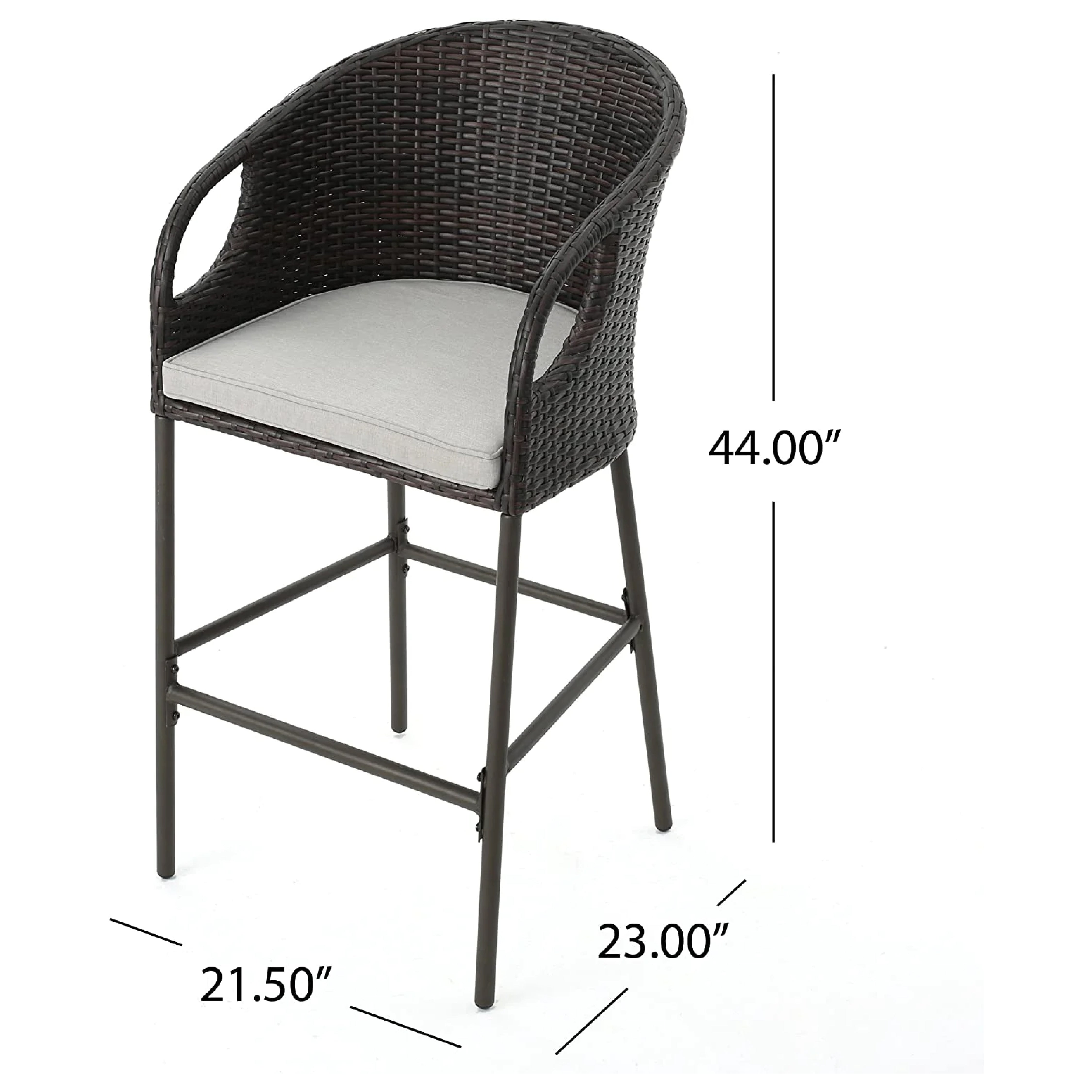 UDINESI OUTDOOR PATIO BAR CHAIR