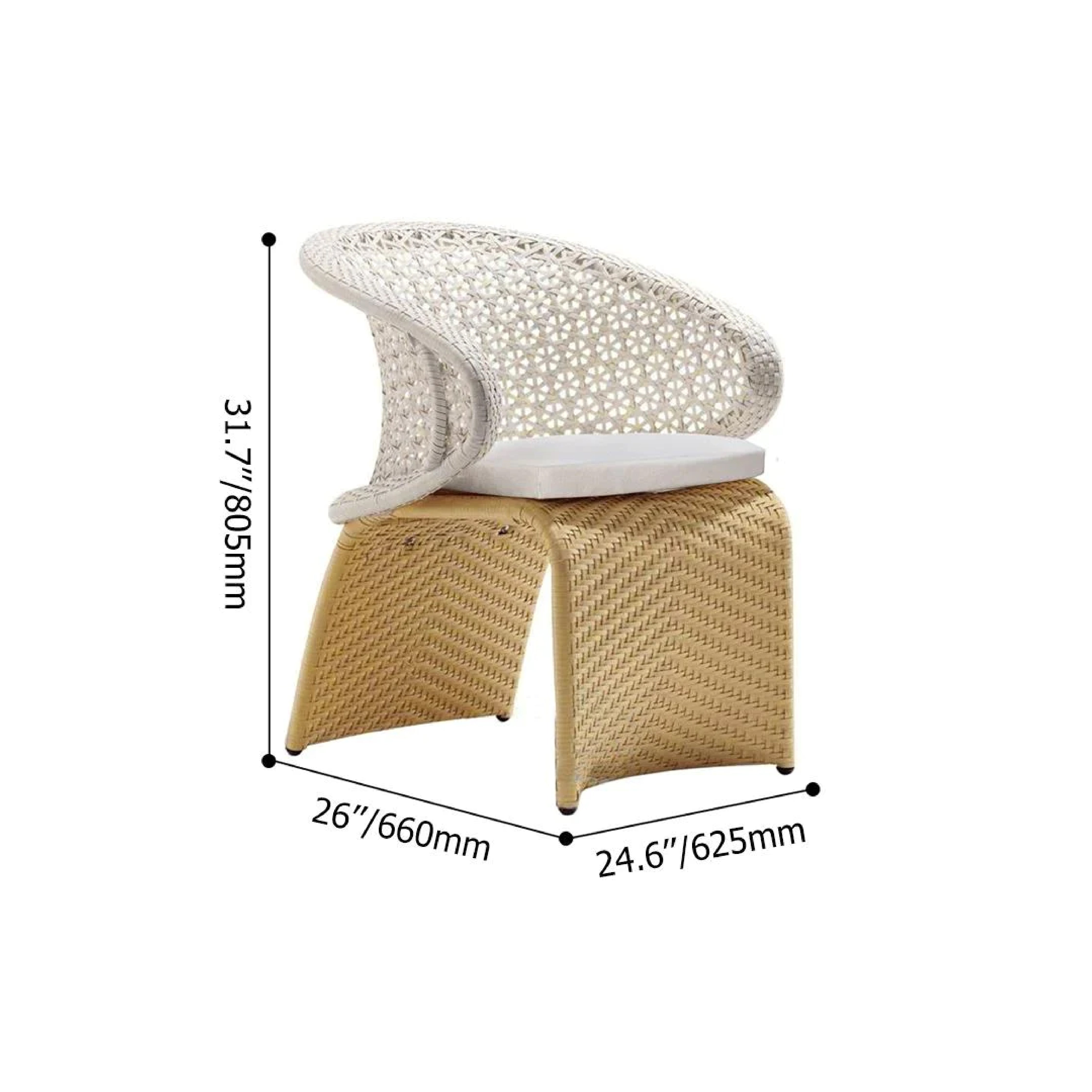 HOMELA OUTDOOR PATIO SEATING SET