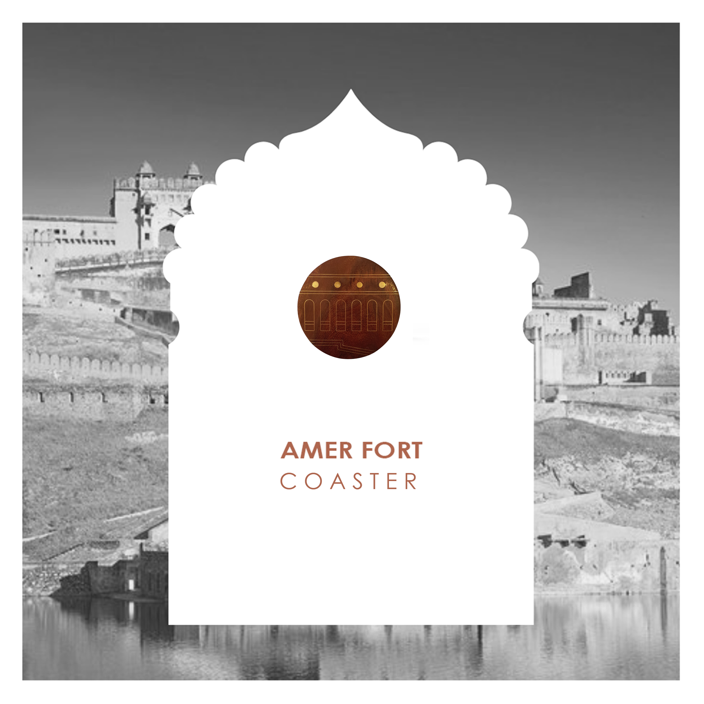 Amer Fort Coasters