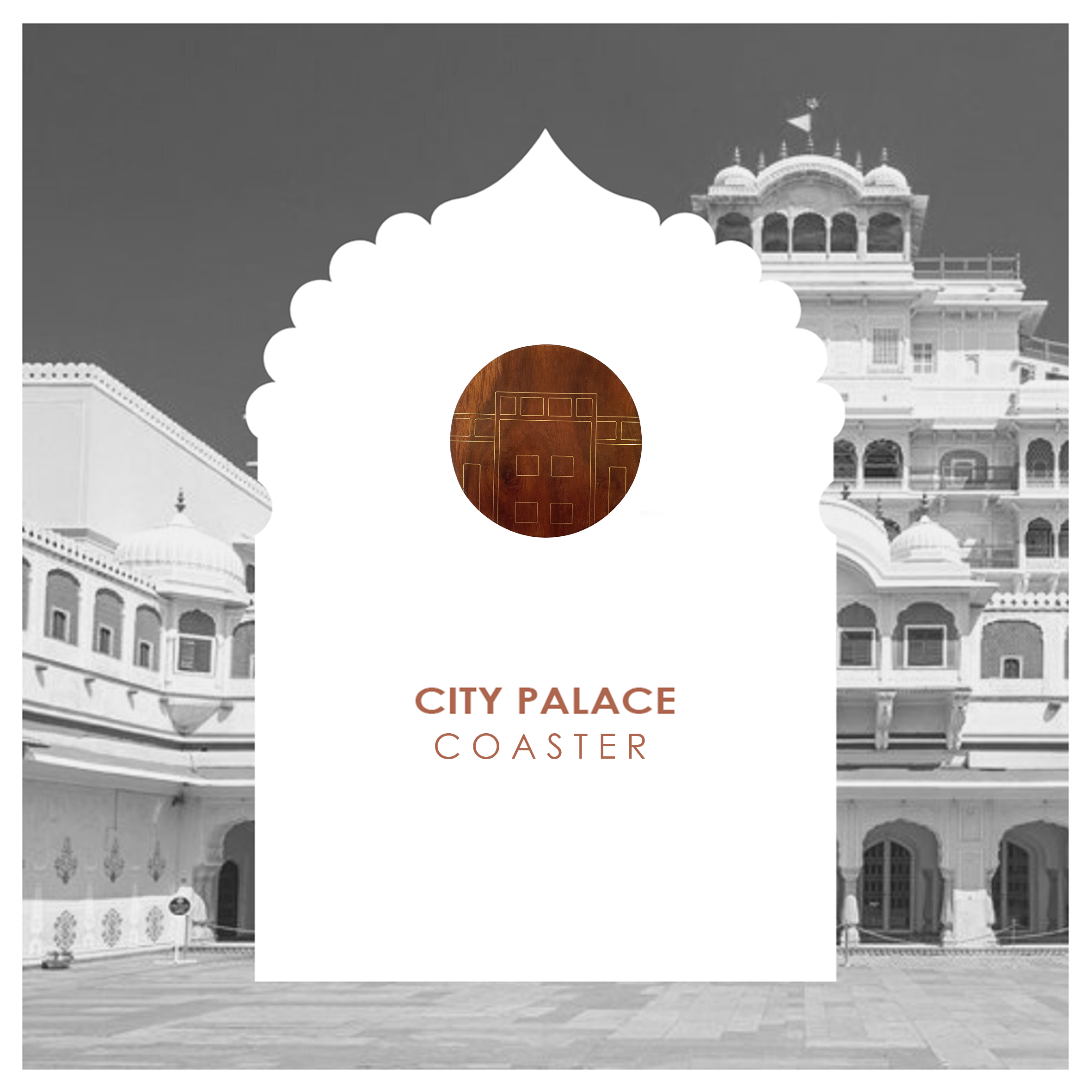 City Palace Coasters